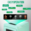 PSZBJ-K12G  Automatic Ice Maker-50lbs/day capacity, 6-8 minute ice production, 9 pieces per batch. Features: 2-liter PVC ice tray (BPA-free)