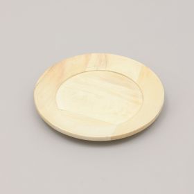 Handcrafted 13" Wood Charger Plate Wooden Dinning Placemat Artisan Wood Tableware