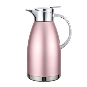 0.48 Gallon Stainless Steel 3-Layer Vacuum Flask – Premium Triple-Insulated Hot & Cold Beverage Bottle with Leakproof Lid – Rose