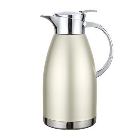 0.48 Stainless Steel 3-Layer Vacuum Flask – Premium Triple Insulated Hot and Cold Beverage Bottle with Leakproof Lid – Gold