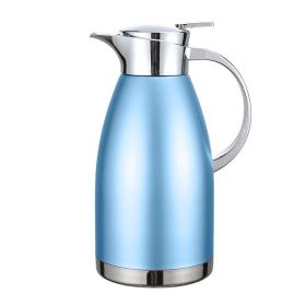 0.48 Gal Stainless Steel 3-Layer Vacuum Flask – Blue, Insulated Thermal Bottle for Hot & Cold Drinks