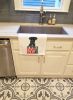 NEW Schnauzer Black #1 Kitchen Towel Set of 2 White Dish Towels Decorative Bathroom Hand towel for Hand, Face, Hair, Yoga, Tea, Dishcloth, 19 X 28"