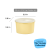 Heritage Plastic 3.85-Cup Food Storage Canister Set with Lids (4 Count)