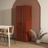 63" Kitchen Pantry Storage Cabinet with Doors and Shelves, Tall Kitchen Cabinet with 2 Doors and 5-tier Shelving