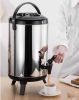 2.6 Gal Insulated Brew Pot – Hot & Cold Beverage Dispenser, Stainless Steel Thermal Container for Home, Office, Café, or Catering Use
