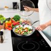 11.8in Stainless Steel Fry Pan – Top-Grade Non-Stick Induction Compatible Frying Pan Skillet