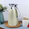 0.48 Stainless Steel 3-Layer Vacuum Flask – Premium Triple Insulated Hot and Cold Beverage Bottle with Leakproof Lid – Gold