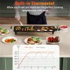 27" large electric grill with adjustable temperature