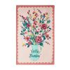 Floral Print Woven Kitchen Towels, Multicolor, 18" x 28", Set of 2
