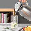 0.48 Gal Stainless Steel Insulated Vacuum Flask – Thermal Water and Coffee Jug, 3-Layer Insulated Bottle for Hot & Cold Drinks