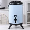2.6 Gal Stainless Steel Insulated Milk Tea Barrel – Hot & Cold Beverage Dispenser with Faucet for Home, Café, or Catering